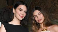 Hailey Bieber supported by BFF Kendall Jenner at pilates class