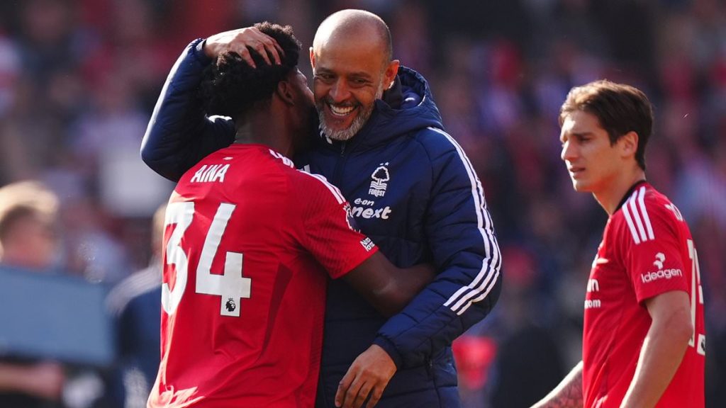 How Man City congratulated Nottingham Forest despite suffering their ninth league defeat... and what Nuno Espirito Santo did to celebrate