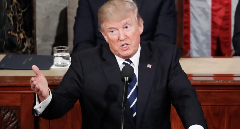 How long will Trump's speech to Congress be?