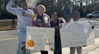 Huge state finals send off for North Augusta girls and boys basketball teams