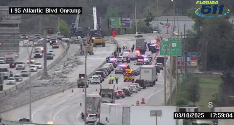 I-95 shooting: JSO lieutenant shoots at truck driver after incident, chief says