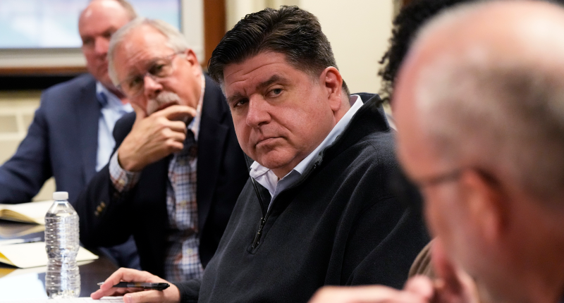 Illinois Governor JB Pritzker tries to chart a path for national Democrats to counter President Donald Trump