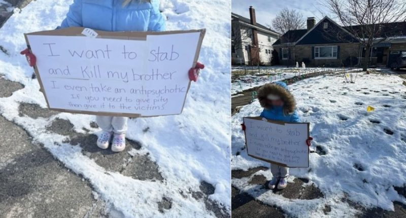 Indiana officer gets unpaid leave after leaving child out in cold