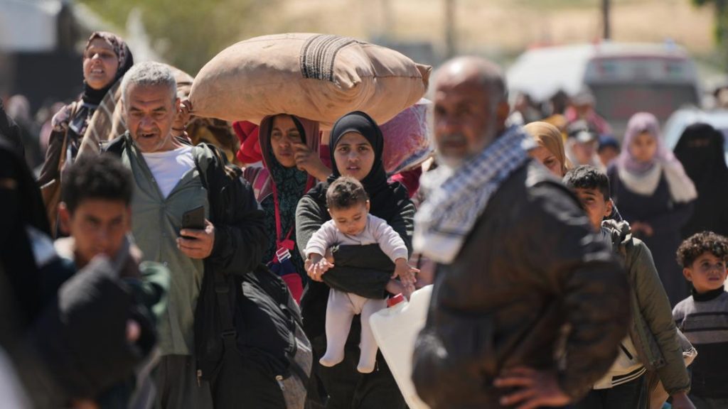 Israel orders new evacuation in Gaza as Palestinian death toll climbs to 50,000