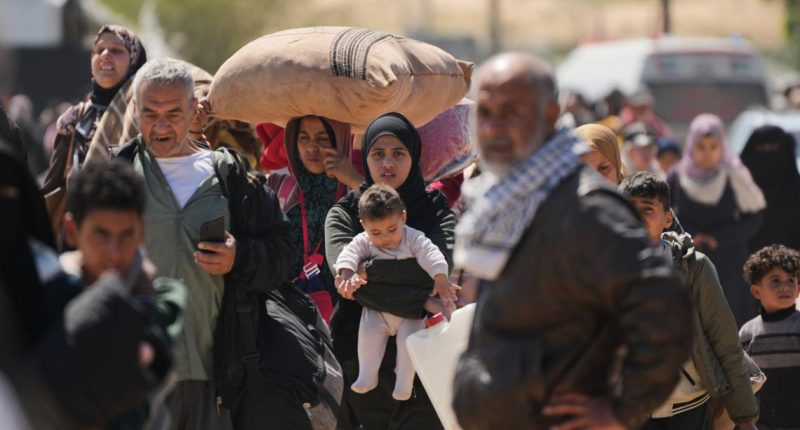 Israel orders new evacuation in Gaza as Palestinian death toll climbs to 50,000