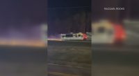 'It was crazy': Sparks fly as Glynn County police chase stolen RV and camper with no tires