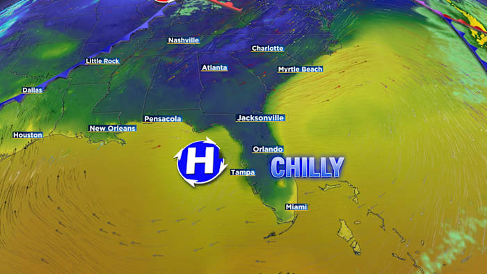 It’s about to get chilly again in Central Florida. Here’s when the cooler air arrives