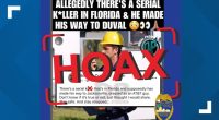 Jacksonville Sheriff's Office debunks 'serial killer in Florida' rumors as hoax