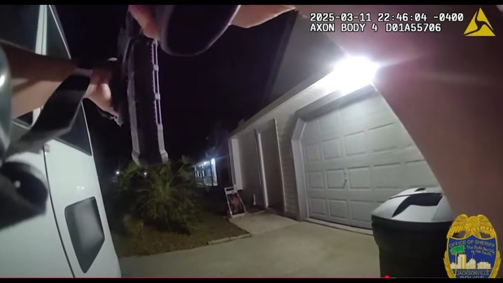 Jacksonville police release footage of March shooting