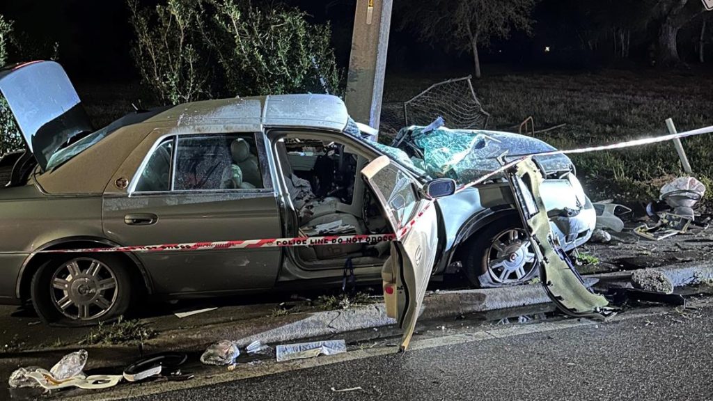 Jacksonville power outage on Westside caused by car crash