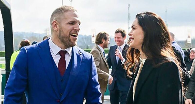 James Haskell 'splits from new girlfriend' just days after going public at Cheltenham