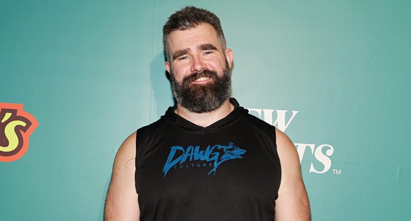Jason Kelce Is Competing With Friend to Lose Weight: How Much He's Lost