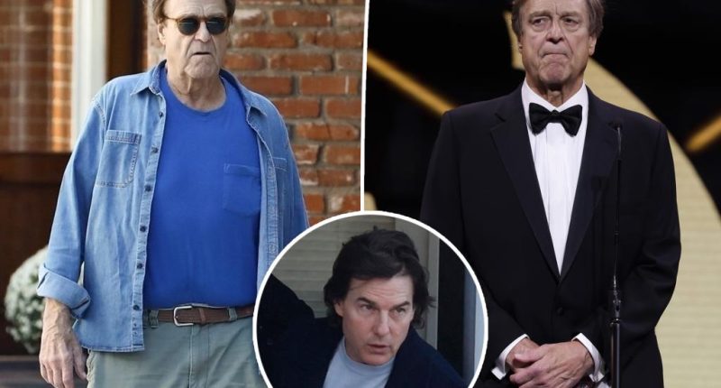 John Goodman, 72, injured while filming new movie with Tom Cruise, production delayed