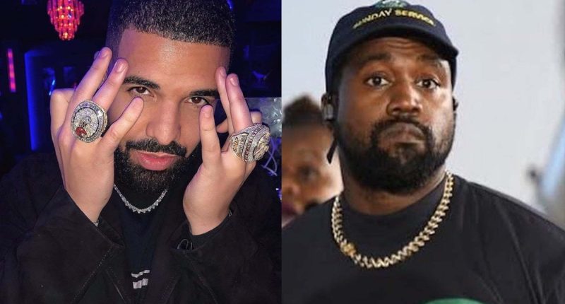Drake and Kanye West