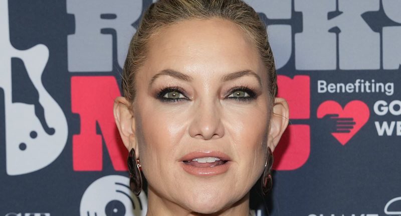 Kate Hudson rocks sequin dress for star-studded benefit concert in NYC