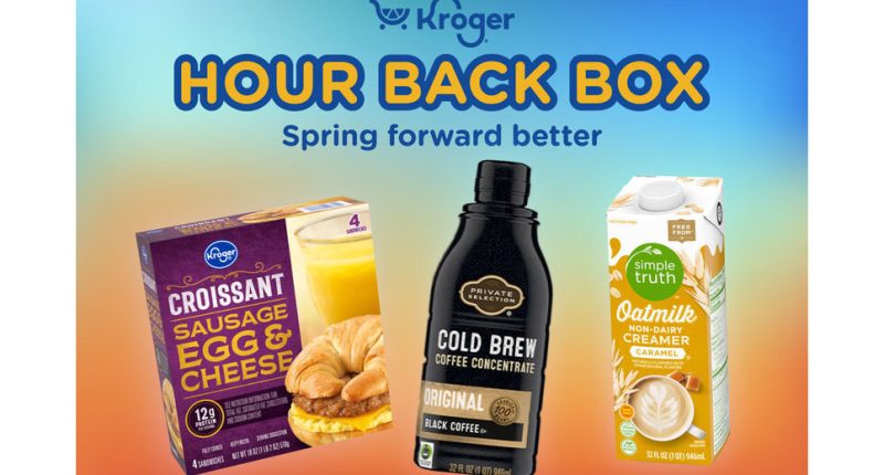 Kroger giving out free 'Hour Back Box' for daylight saving time