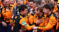 Lando Norris wins the Australian Grand Prix as rain bomb wreaks havoc on the opening F1 race of the season with SIX drivers crashing out