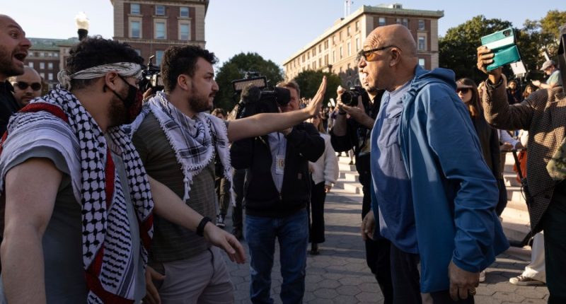 Leader of student protests at Columbia facing deportation after arrest by immigration officials