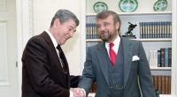 Linked Reagan, Trump, and Andrew Breitbart