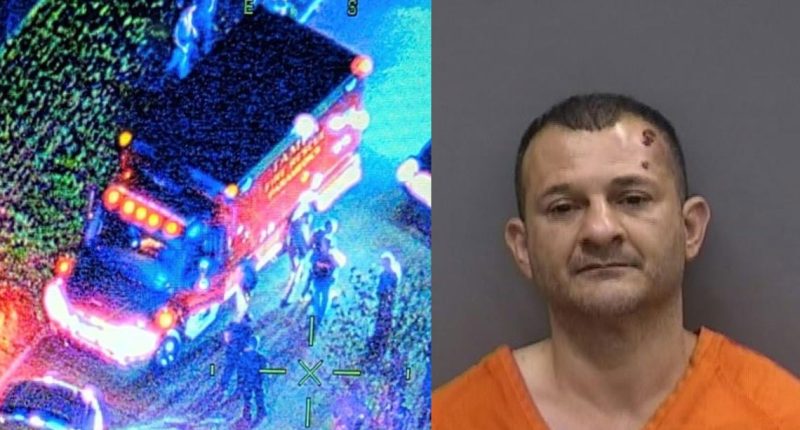 Man hit with numerous charges after chase in stolen ambulance in Tampa