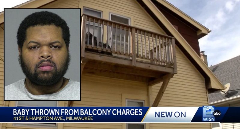 Man threw baby off balcony after fight with her mom: Police