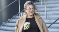 Married At First Sight's Jacqui Burfoot suffers a bad hair day as she steps out for coffee in Sydney before her shock couple swap scandal
