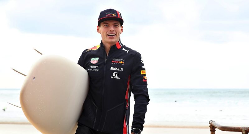 Max Verstappen flies in to Melbourne on his new $79million private jet - before being left disgusted by a food Aussies love