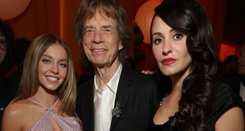 Mick Jagger, 81, lets his hair down at the Vanity Fair Oscars party