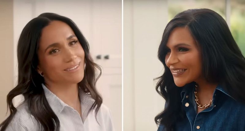 Mindy Kaling Grills Meghan Markle About Sending Celebs Her Jam in New Show
