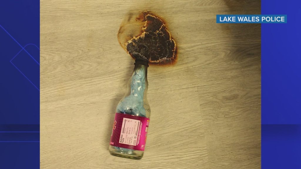 Molotov cocktails thrown at pastor's business in Polk County