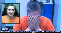 Mom allegedly sat with kids in subzero temps to avoid cops