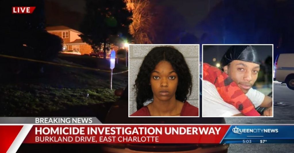 Mom holds son after pregnant girlfriend allegedly stabs him