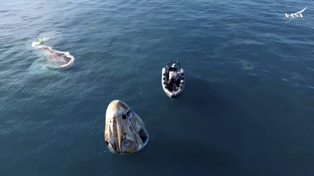 NASA astronauts return SpaceX Dragon: NASA's Suni Williams and Butch Wilmore splash down after nine months in space