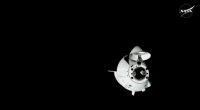NASA's stuck astronauts welcome their newly arrived replacements to the space station