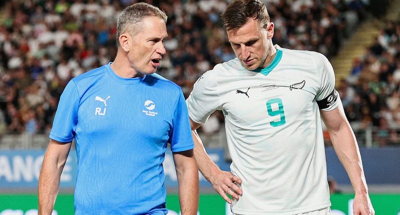 Nottingham Forest given update on Chris Wood's worrying injury for New Zealand after striker hobbled off on international duty in scare to club's Champions League ambitions