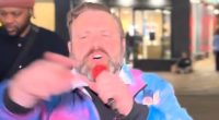 Noughties legend leaves fans stunned with impromptu performance outside a McDonald's... but would you have recognised the star?
