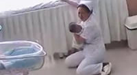 Nurses at a maternity center in China's Yunnan Province rushed to protect newborn babies as tremors from Myanmar's deadly earthquake shook the region on Friday.