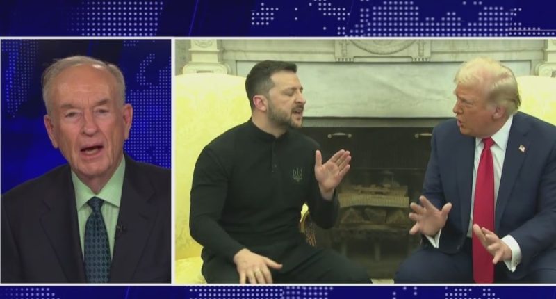 O'Reilly: Trump avoiding Putin criticism to negotiate peace deal