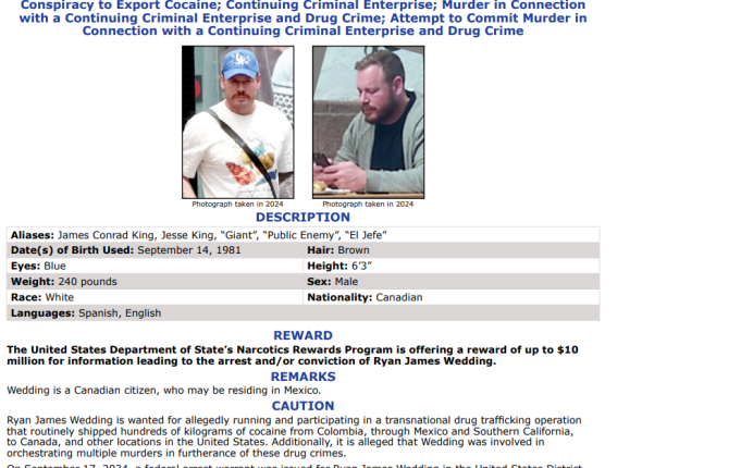 Olympian accused of ordering murders added to FBI most wanted