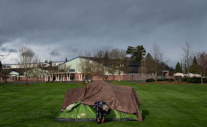 Oregon city at heart of high court homelessness ruling blocked from enforcing camping ban