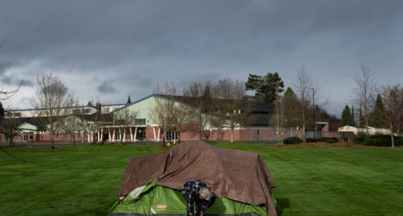 Oregon city at heart of high court homelessness ruling blocked from enforcing camping ban