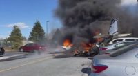 Plane with five aboard crashes near retirement community