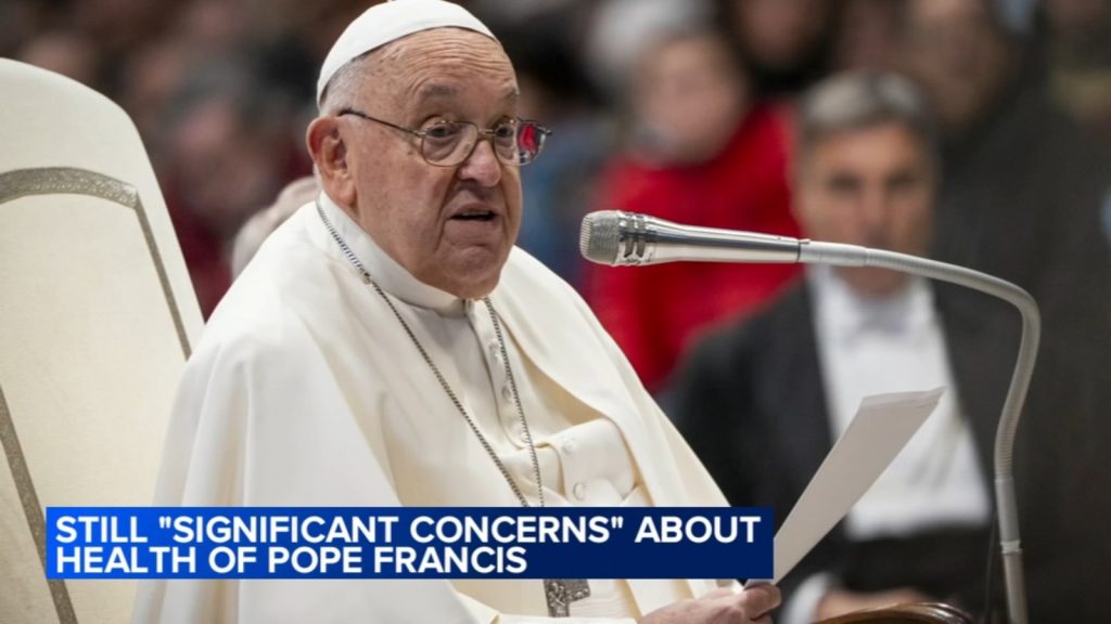 Pope Francis health update: Pope Francis remains stable after coughing attack worsened respiratory condition, Vatican says