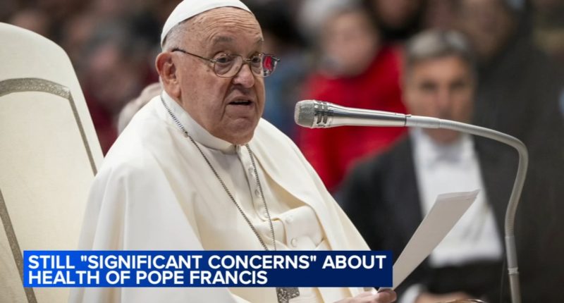 Pope Francis health update: Pope Francis remains stable after coughing attack worsened respiratory condition, Vatican says