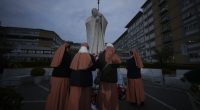 Pope Francis responding well to pneumonia therapy and showing 'gradual, slight improvement'