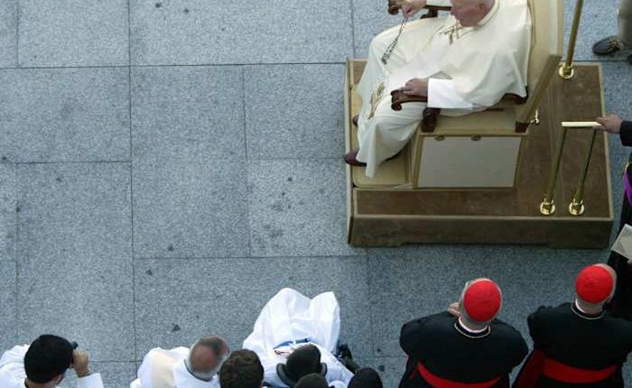 Pope's willingness to show his frailty provides an example to young and old alike