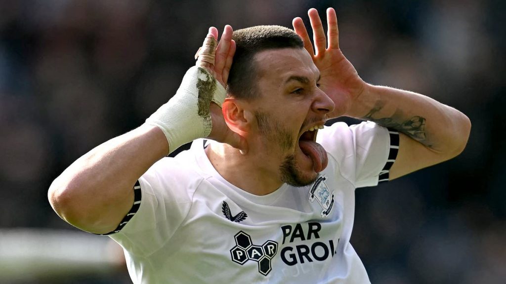 Preston forward Milutin Osmajic is charged by the FA after being accused of racism during Championship game by former Man United star