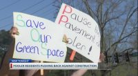 Quacco Road expansion plan approved, residents protest