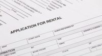 Rental application form