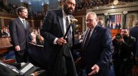 Rep. Al Green shouts down Trump and may face censure by the House for the outburst